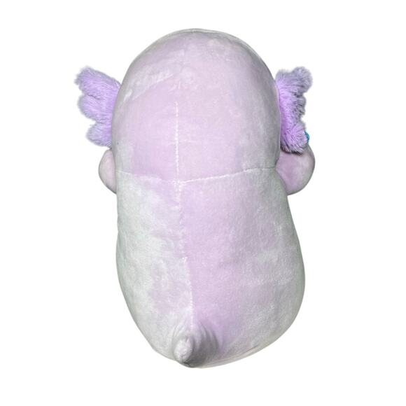 Squishmallows Monica HugMees Axolotl 10 in  – Purple - Shiny Belly #733-3 - Picture 2 of 4